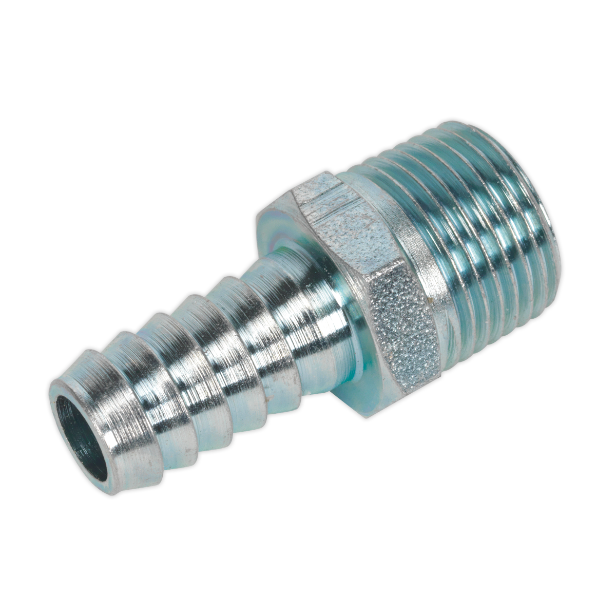 PCL Screwed Tailpiece Male 3/8"BSPT - 3/8" Hose - Pack of 5 AC41