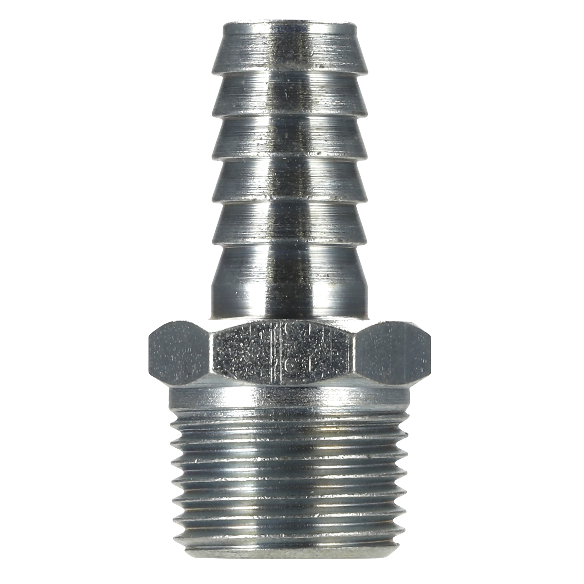 PCL Screwed Tailpiece Male 3/8"BSPT - 3/8" Hose - Pack of 5 AC41