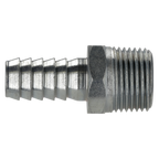 PCL Screwed Tailpiece Male 3/8"BSPT - 3/8" Hose - Pack of 5 AC41