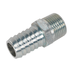 PCL Screwed Tailpiece Male 3/8"BSPT - 1/2" Hose - Pack of 5 AC42