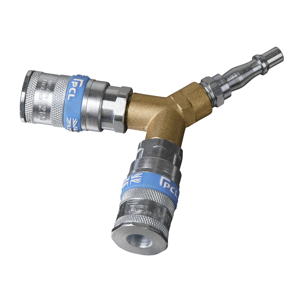 PCL Twin Coupling Y-Adaptor AC55