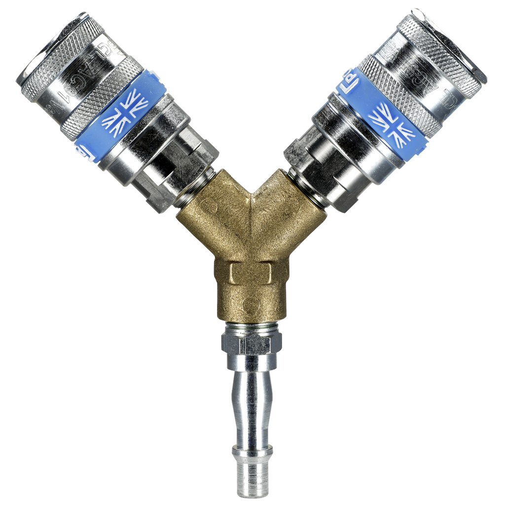 PCL Twin Coupling Y-Adaptor AC55