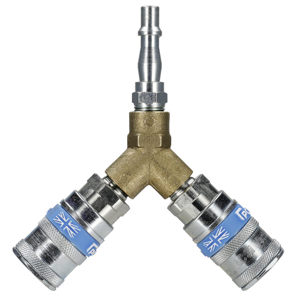 PCL Twin Coupling Y-Adaptor AC55