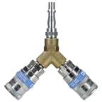 PCL Twin Coupling Y-Adaptor AC55