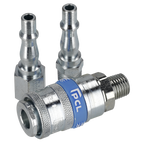 PCL Air Tool Coupling Kit 1/4"BSPT 3pc AC60