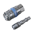 PCL Air Tool Coupling Kit 1/4"BSPT 2pc AC61