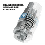 PCL Coupling Body Female 3/8"BSPT AC64