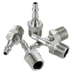 PCL Screwed Adaptor Male 1/2"BSPT - Pack of 5 AC68