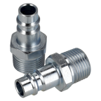 PCL Screwed Adaptor Male 3/8"BSPT - Pack of 2 AC83
