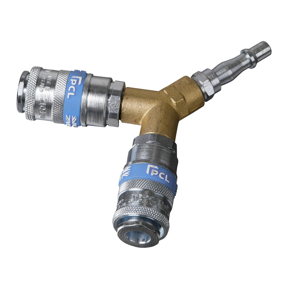 PCL Twin Coupling Y-Adaptor AC87