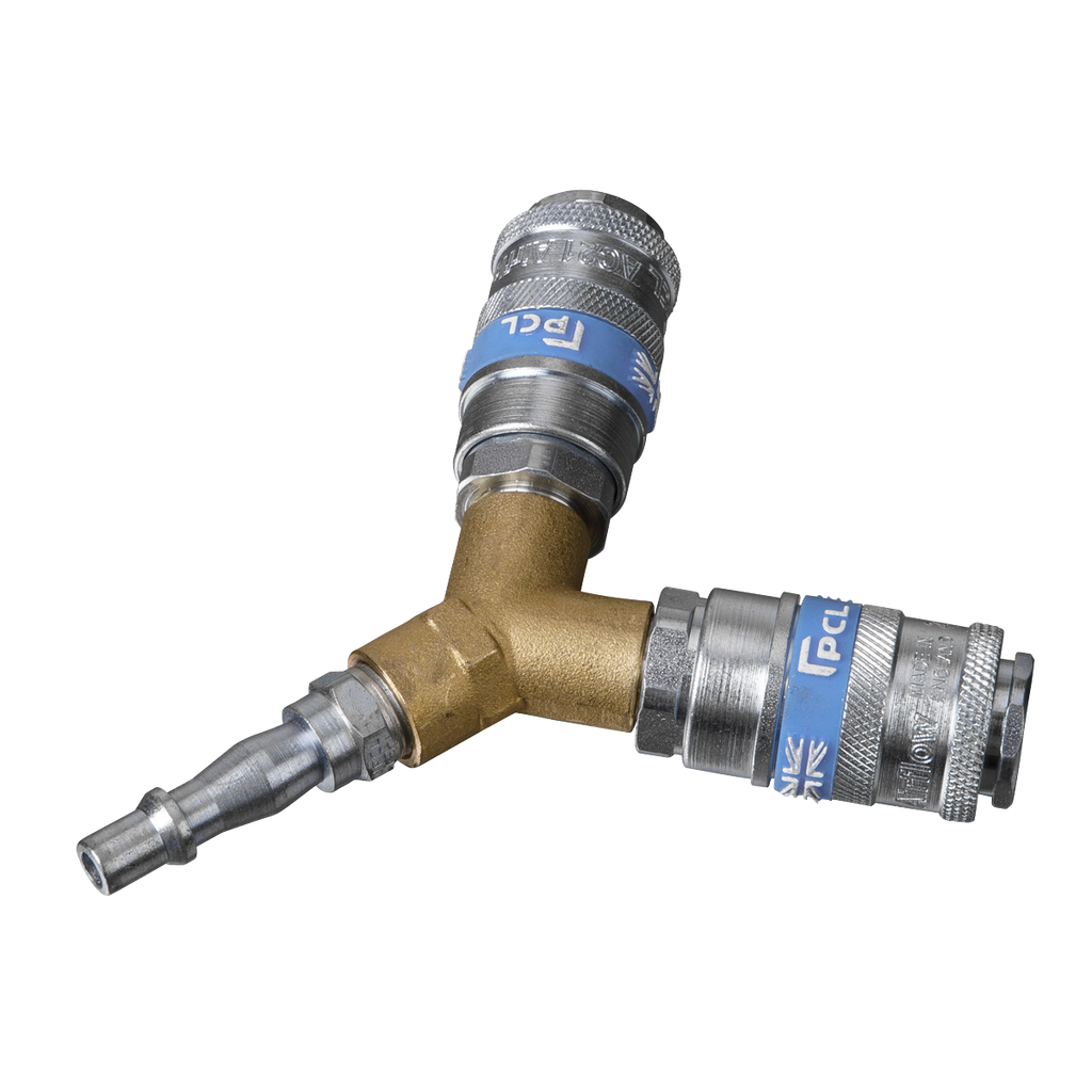PCL Twin Coupling Y-Adaptor AC87