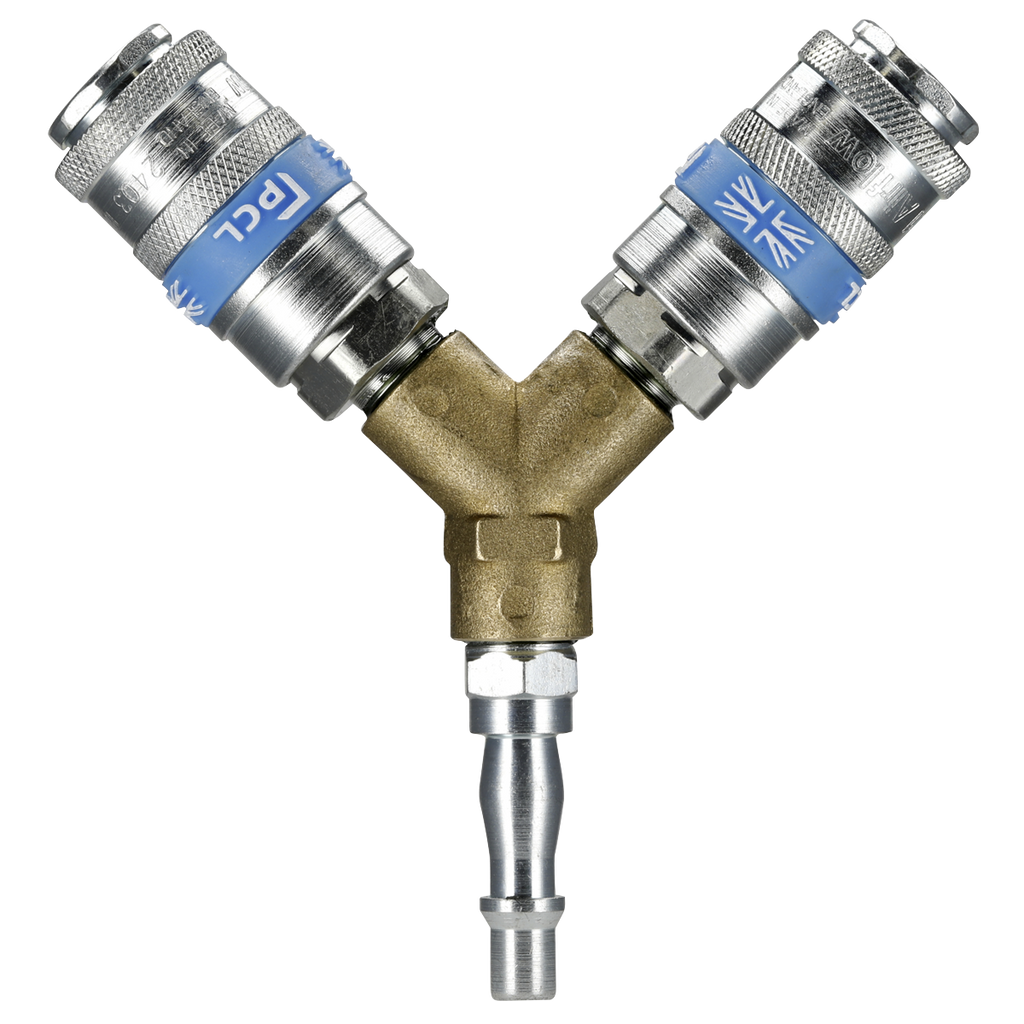 PCL Twin Coupling Y-Adaptor AC87
