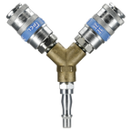 PCL Twin Coupling Y-Adaptor AC87