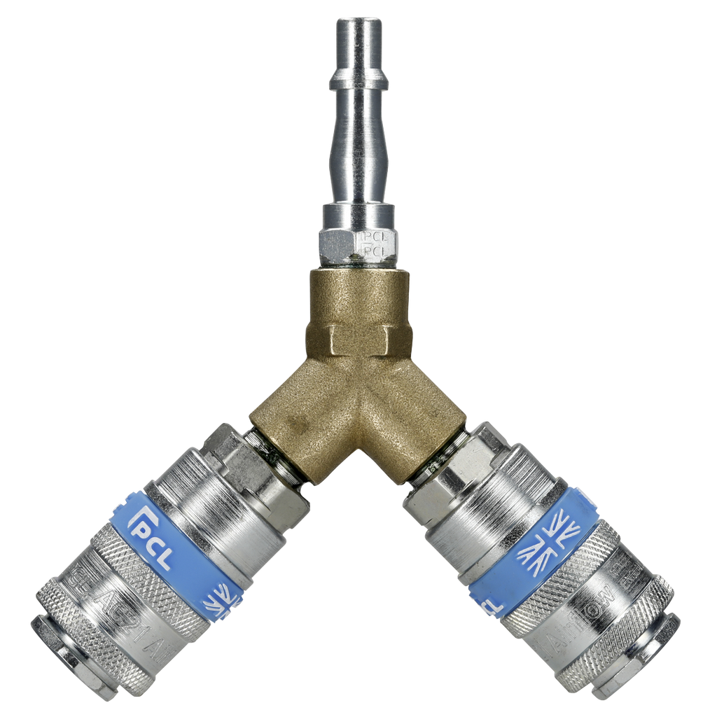 PCL Twin Coupling Y-Adaptor AC87