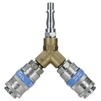 PCL Twin Coupling Y-Adaptor AC87