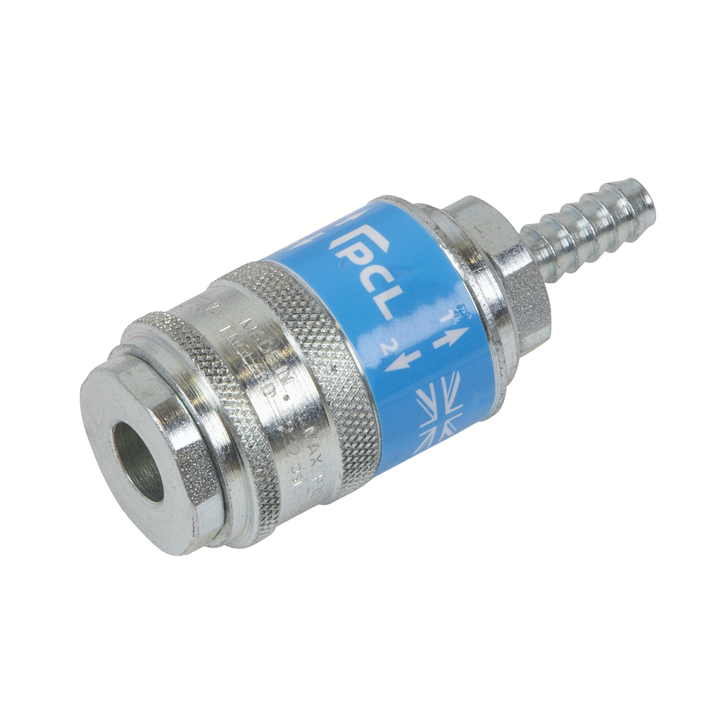 PCL Safeflow Safety Coupling Body Tailpiece for 1/4" Hose AC96