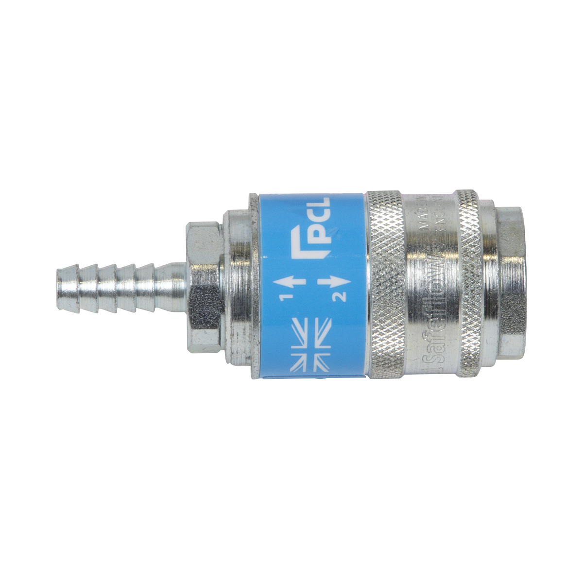 PCL Safeflow Safety Coupling Body Tailpiece for 1/4" Hose AC96