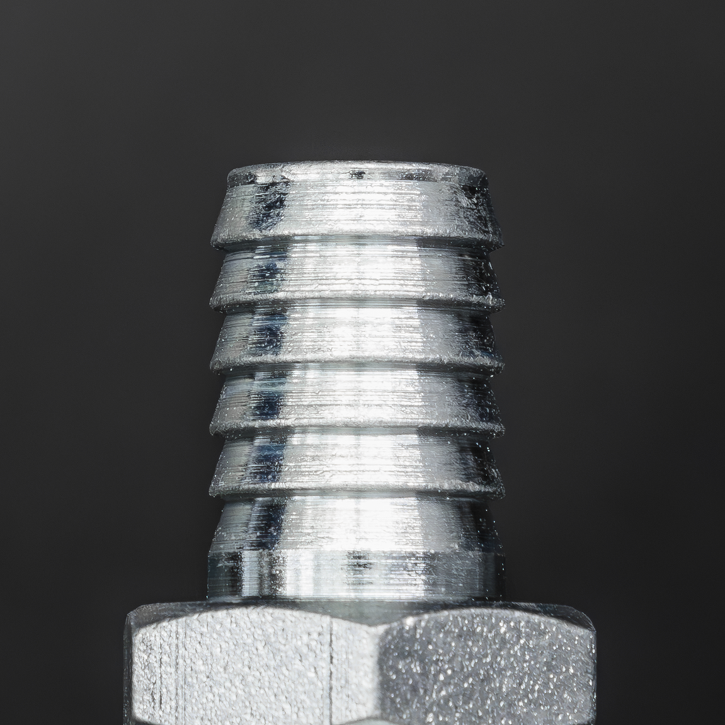 PCL Screwed Tailpiece Male 1/2"BSPT - 1/2" Hose - Pack of 2 AC99