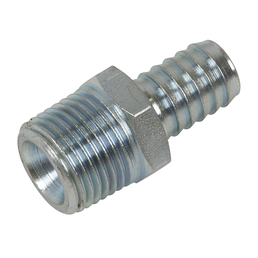 PCL Screwed Tailpiece Male 1/2"BSPT - 1/2" Hose - Pack of 2 AC99