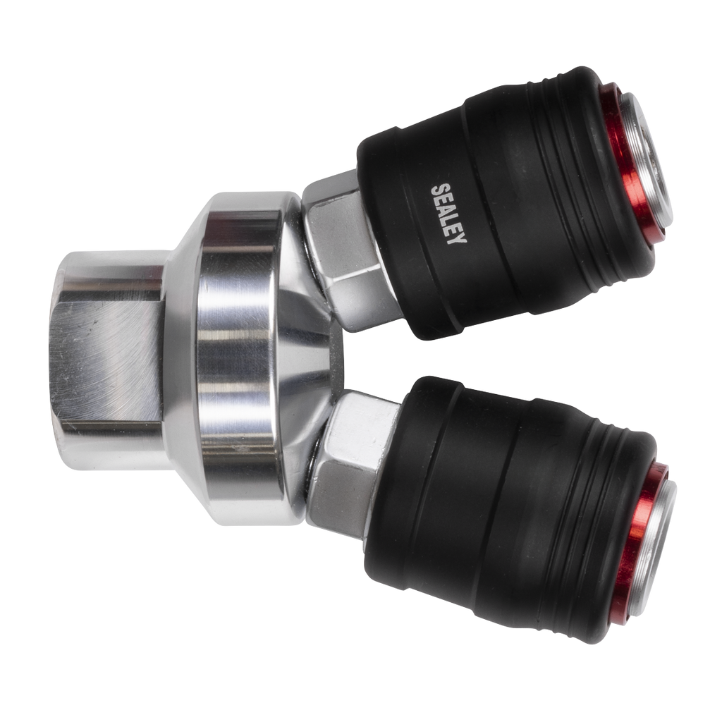High Flow Twin Coupling Body Female Thread 1/4"BSPT ACH55