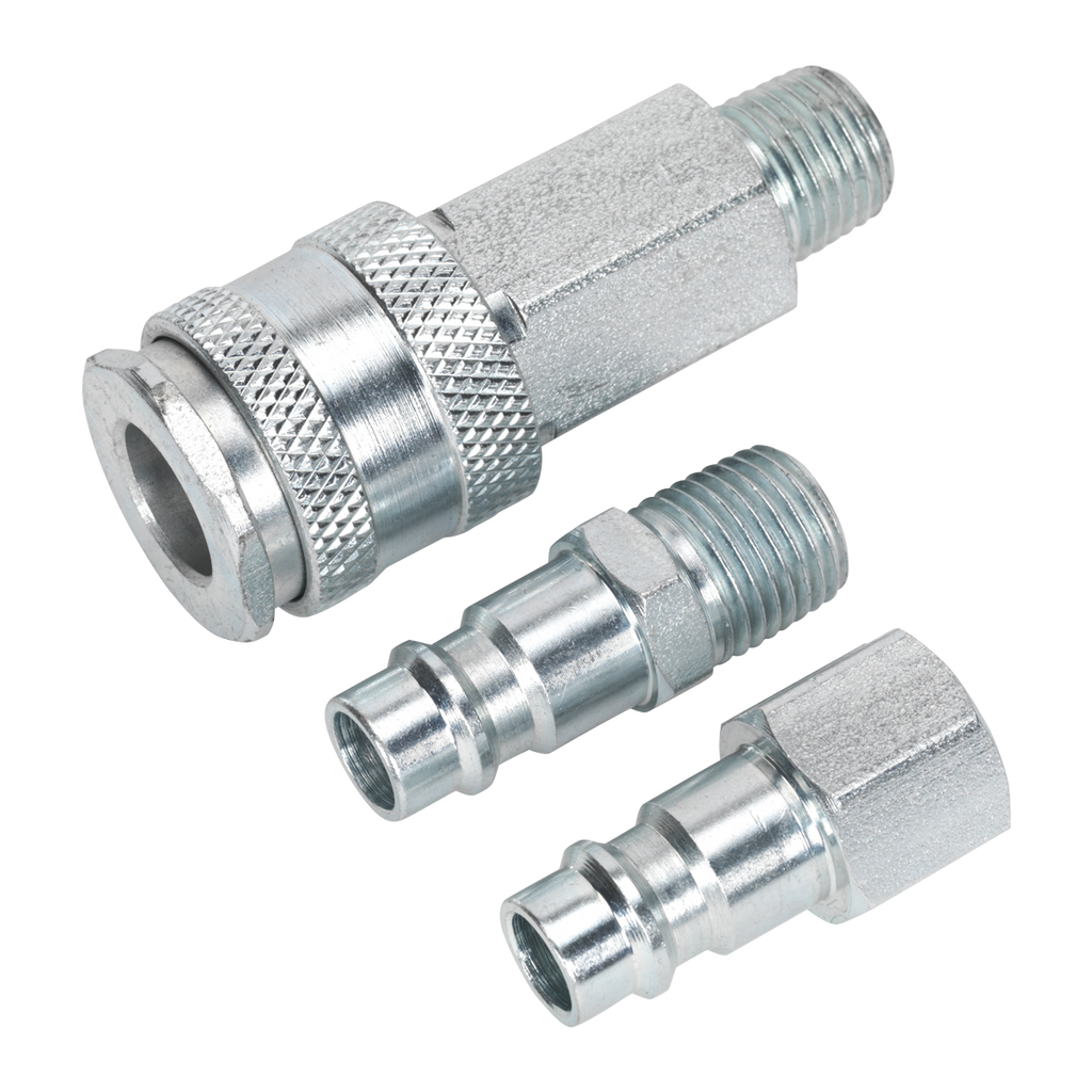 High Flow Air Tool Coupling Kit 1/4"BSPT ACH60