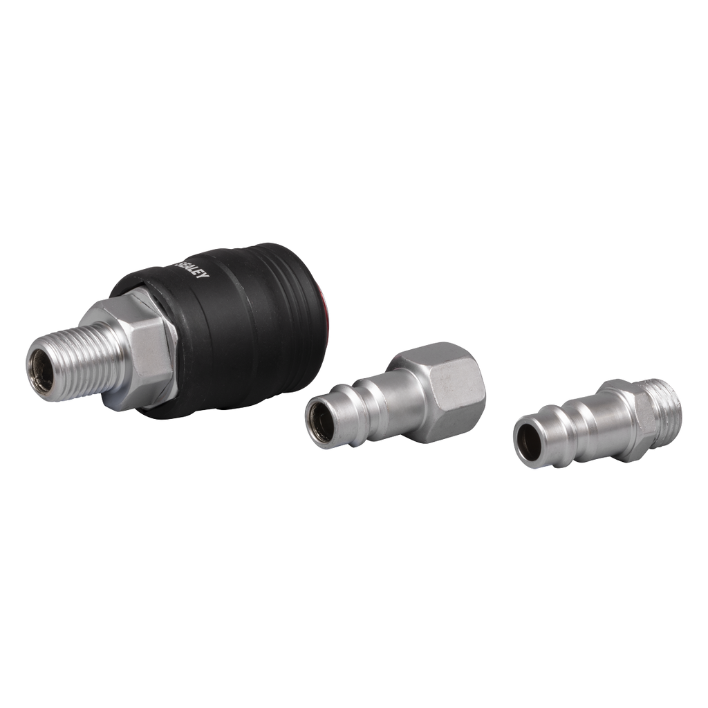 High Flow Air Tool Coupling Kit 1/4"BSPT ACH60