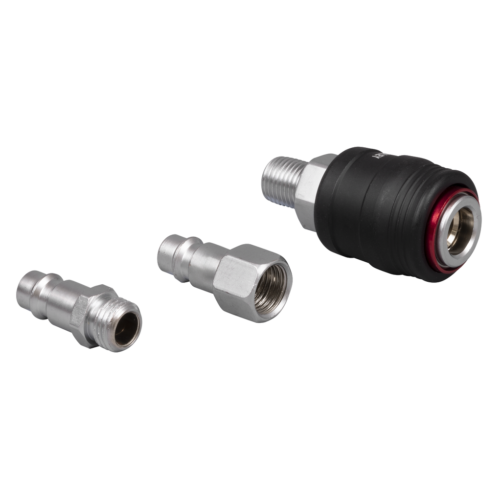 High Flow Air Tool Coupling Kit 1/4"BSPT ACH60