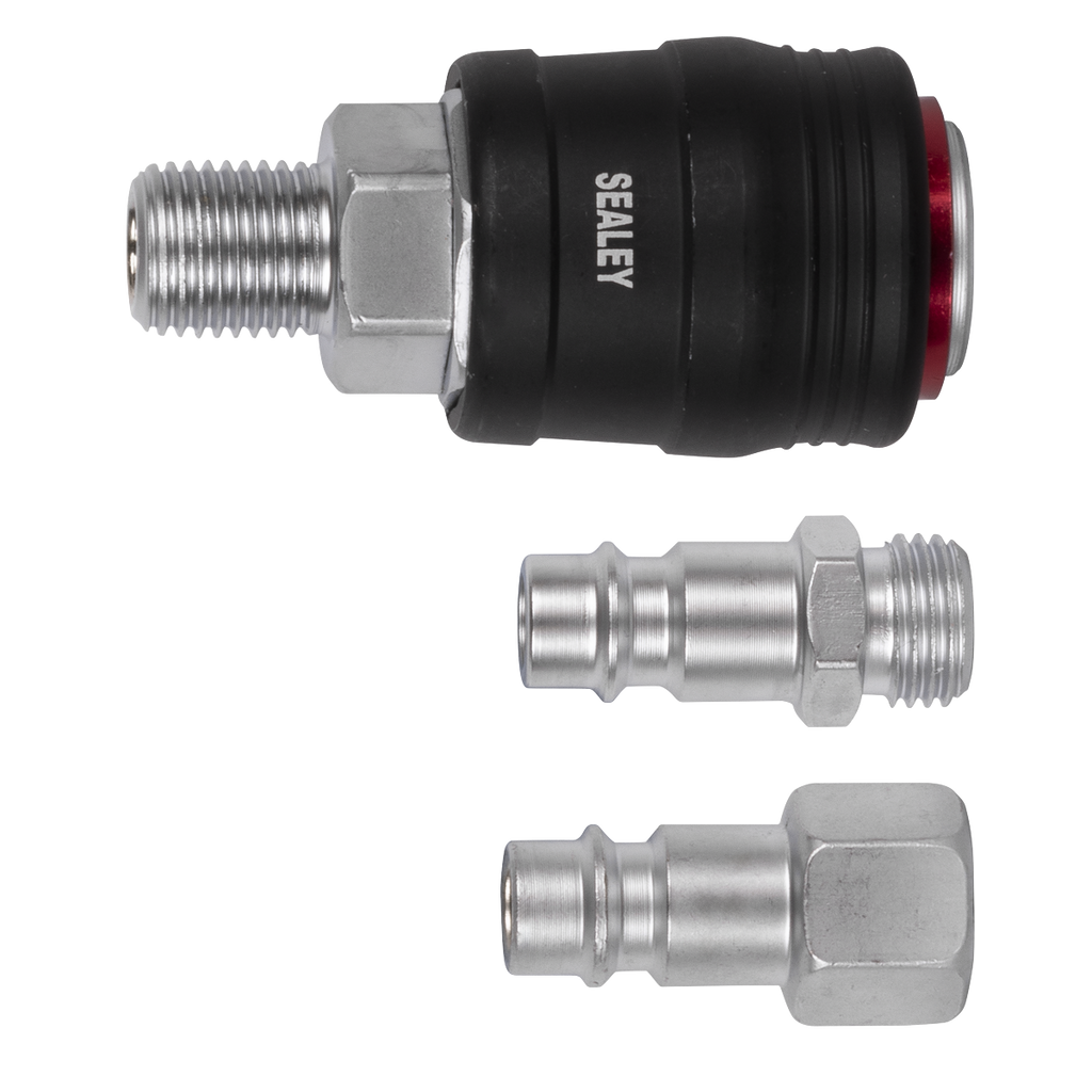 High Flow Air Tool Coupling Kit 1/4"BSPT ACH60