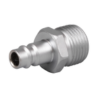 High Flow Screwed Adaptor Male 1/2"BSPT - Pack of 5 ACH68