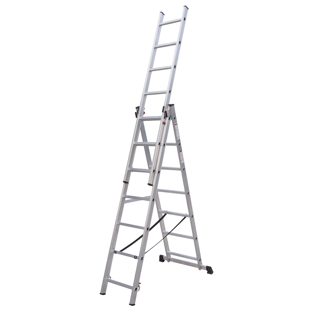 Aluminium Extension Combination Ladder 3 x 7 - EN 131 ACL307