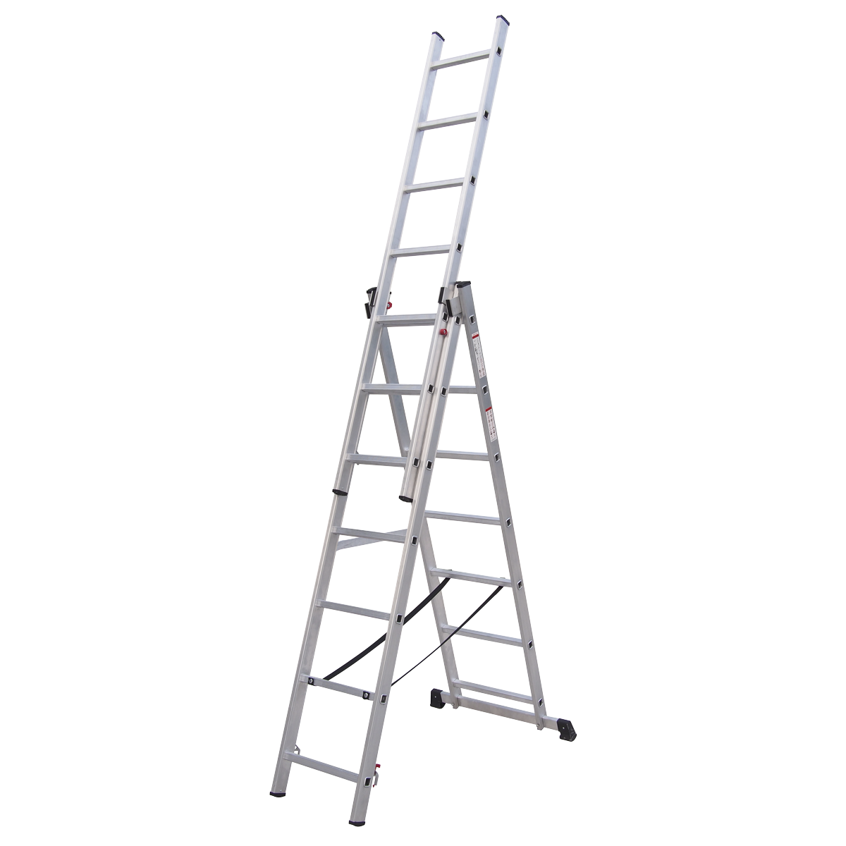 Aluminium Extension Combination Ladder 3 x 7 - EN 131 ACL307