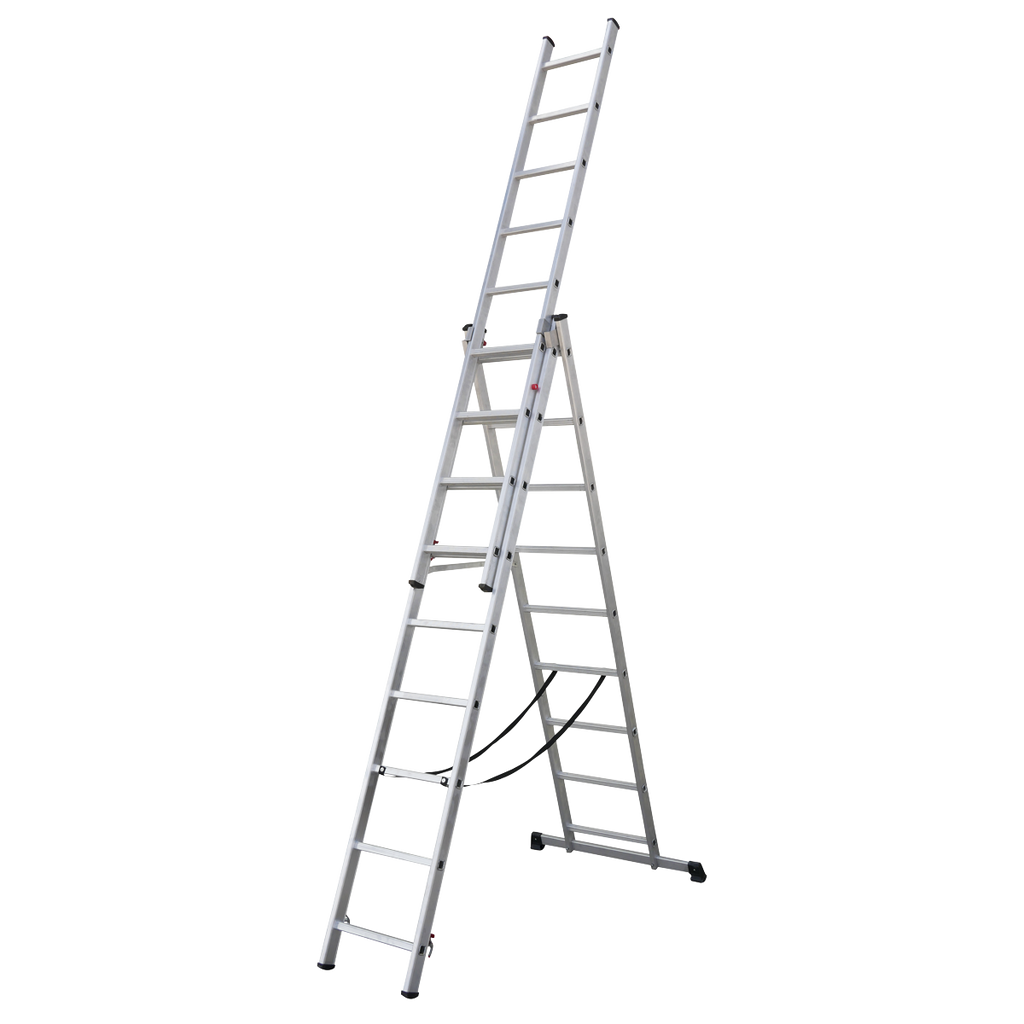 Aluminium Extension Combination Ladder 3 x 9 - EN 131 ACL3