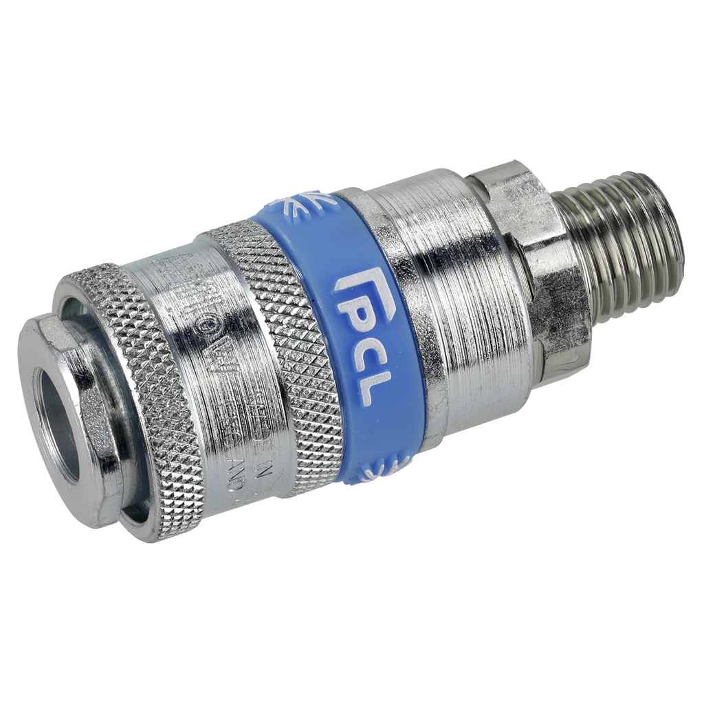 PCL Coupling Body Male 1/4"BSPT - Pack of 5 ACP01