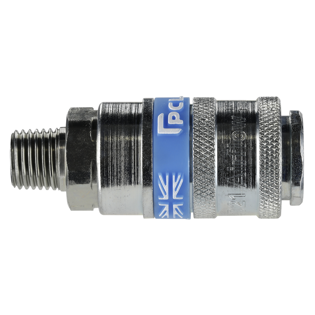 PCL Coupling Body Male 1/4"BSPT - Pack of 5 ACP01