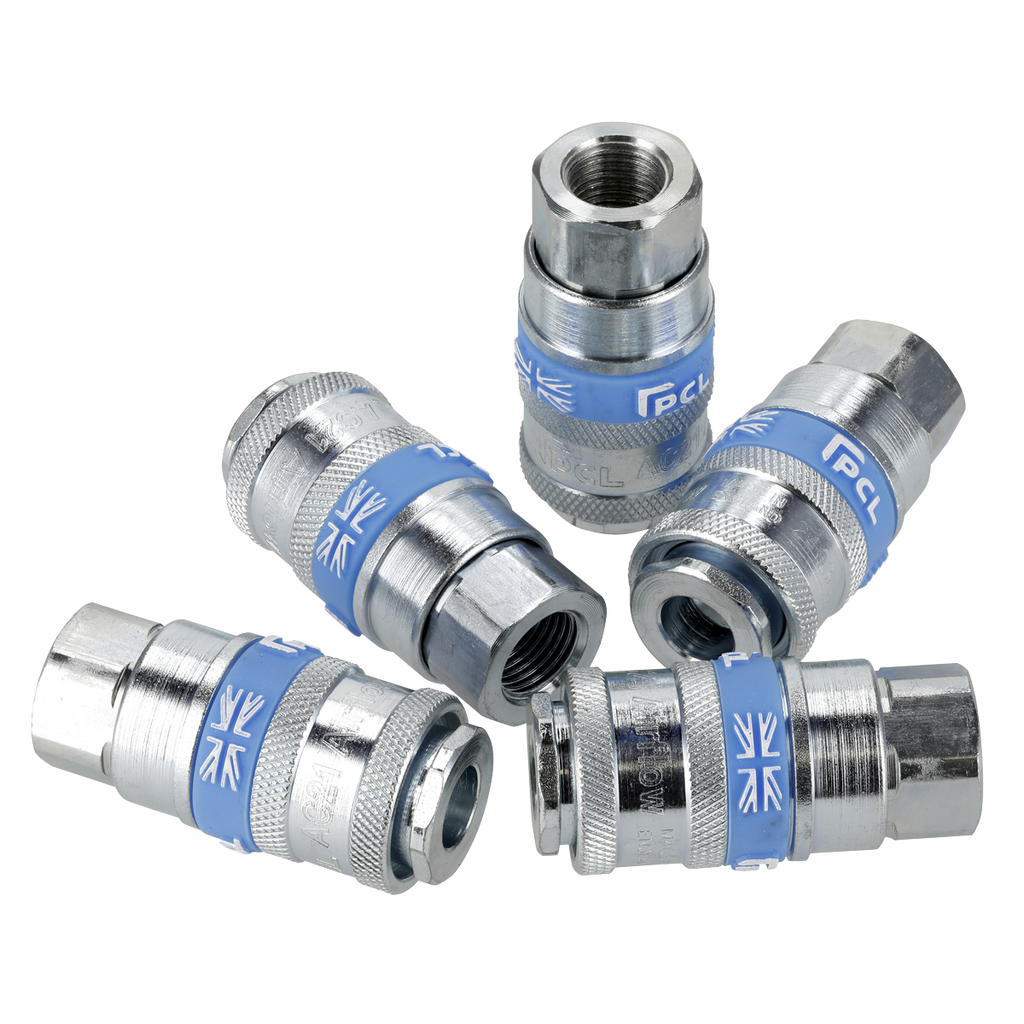 PCL Coupling Body Female 1/4"BSPT - Pack of 5 ACP13