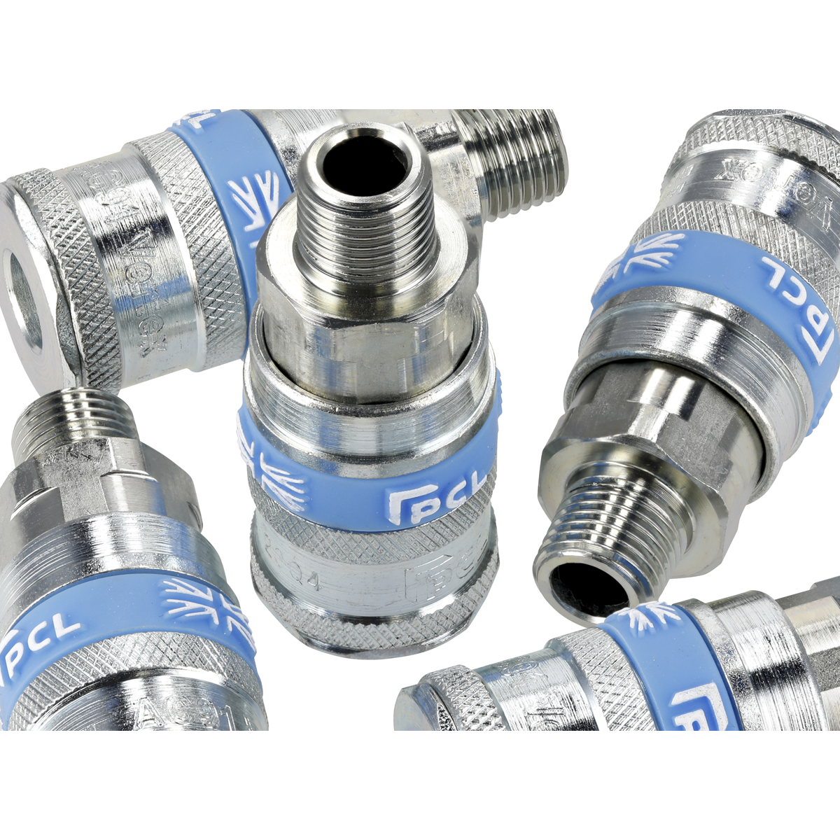 PCL Coupling Body Male 1/4"BSPT - Pack of 5 ACP16