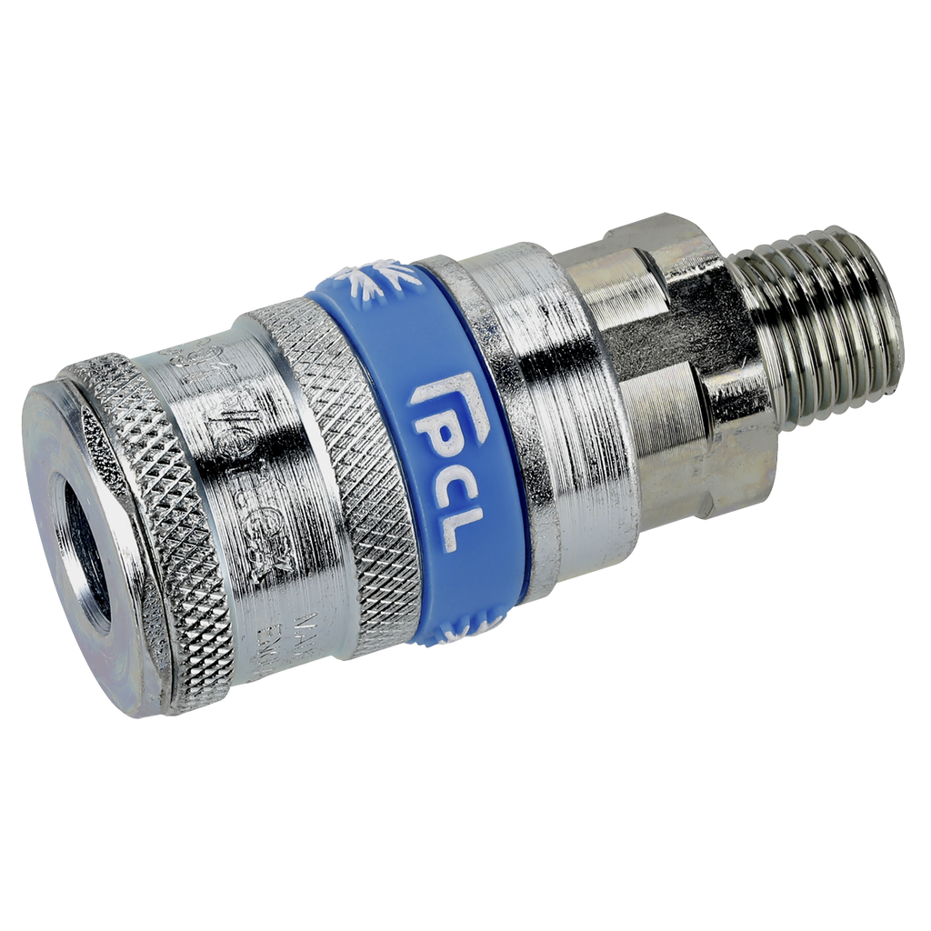 PCL Coupling Body Male 1/4"BSPT - Pack of 5 ACP16