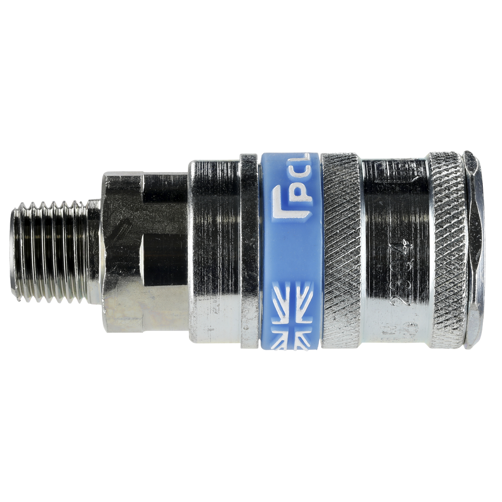 PCL Coupling Body Male 1/4"BSPT - Pack of 5 ACP16