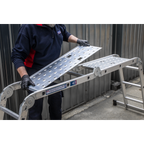 4-Way Aluminium Folding Platform Ladder - EN 131 AFPL1