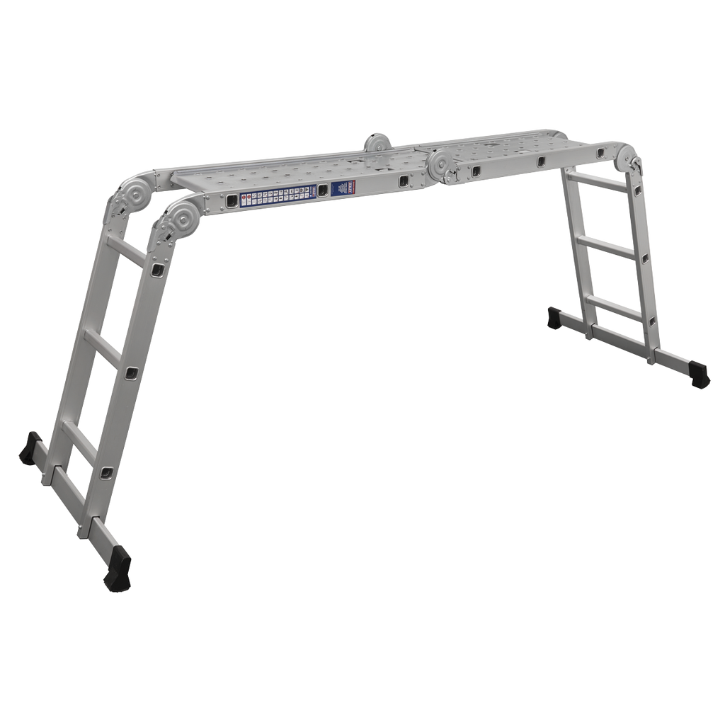 4-Way Aluminium Folding Platform Ladder - EN 131 AFPL1