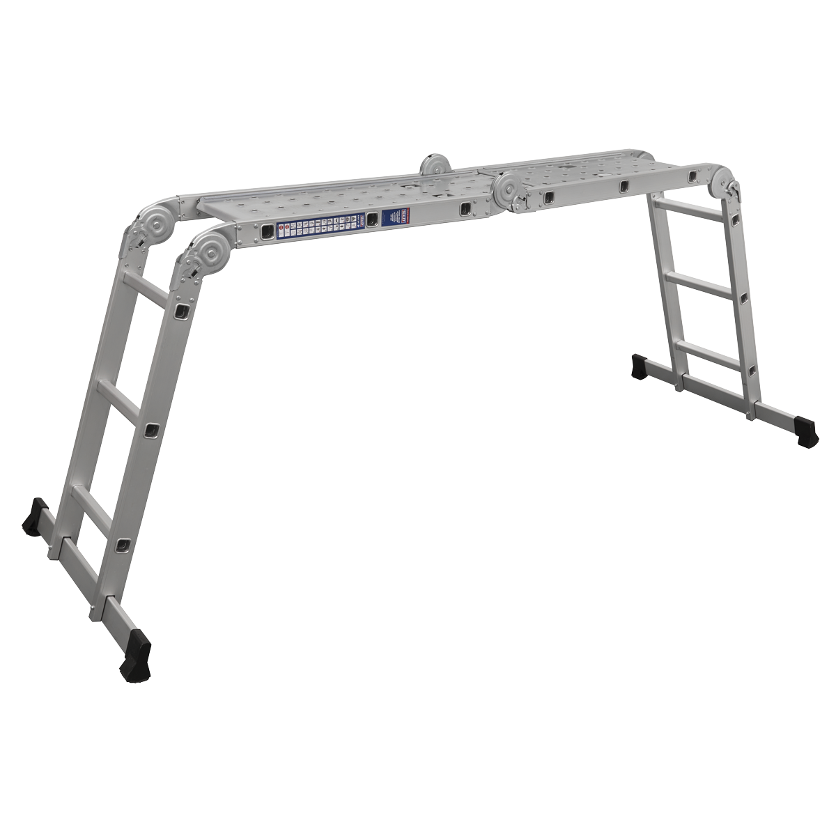 4-Way Aluminium Folding Platform Ladder - EN 131 AFPL1