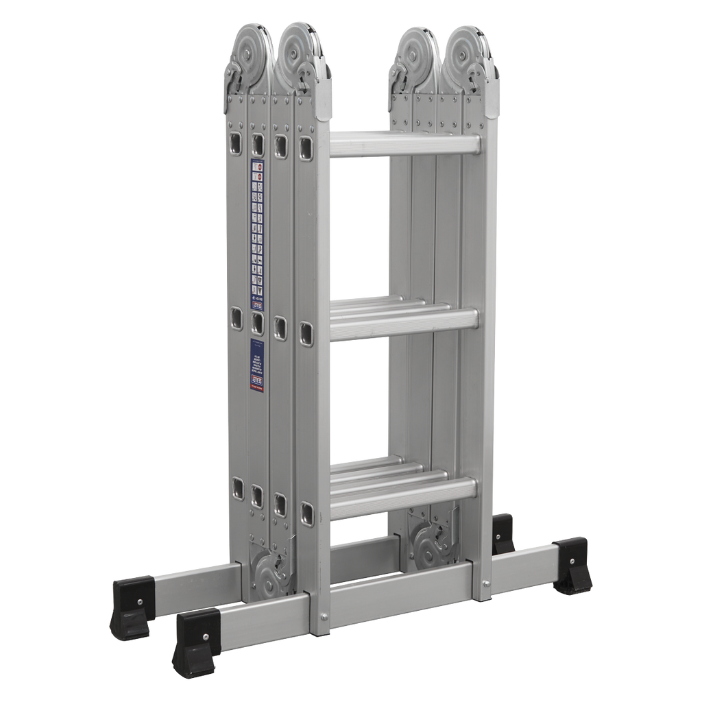 4-Way Aluminium Folding Platform Ladder - EN 131 AFPL1