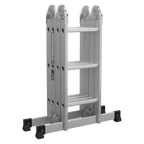 4-Way Aluminium Folding Platform Ladder - EN 131 AFPL1