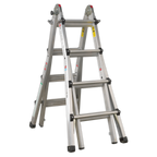 Aluminium 4-Way Telescopic Adjustable-Height Ladder - EN 131 AFPL3