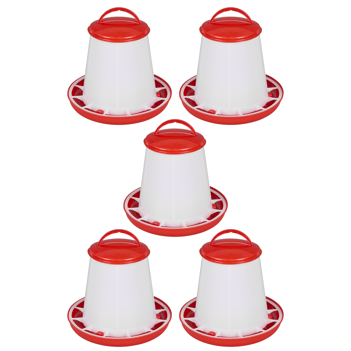 Poultry Feeder 1.5kg - Pack of 5 AFT025