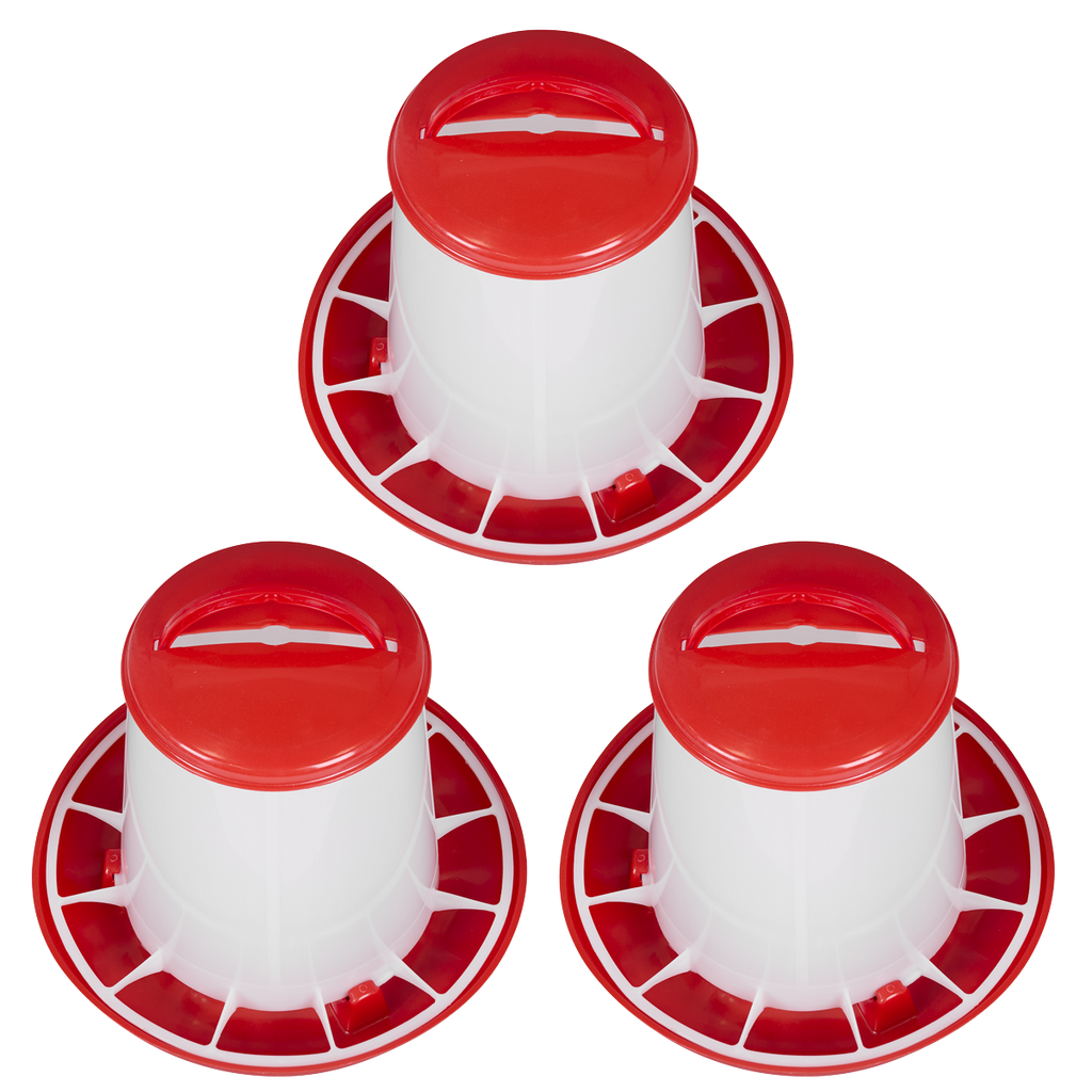 Poultry Feeder 3kg - Pack of 3 AFT033