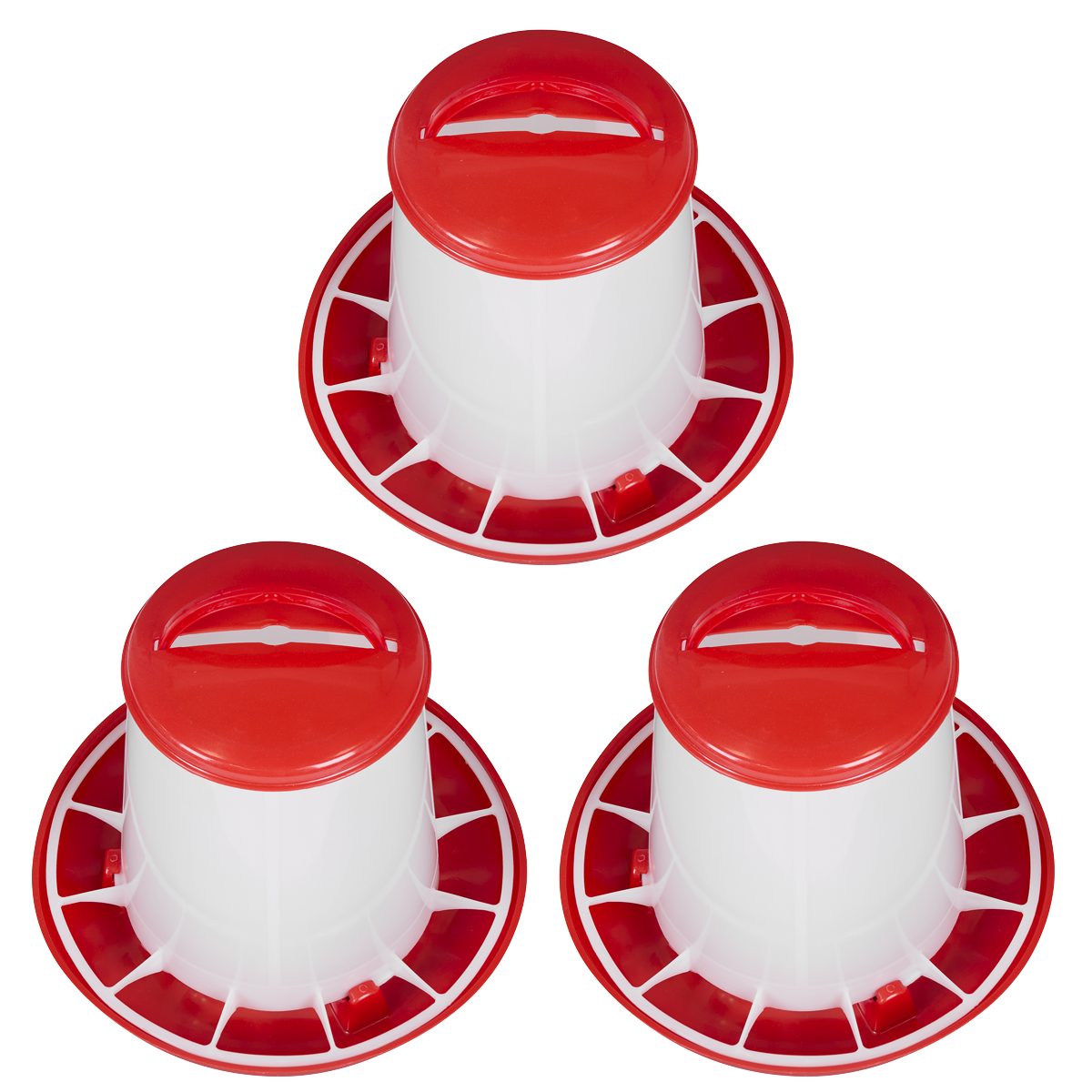 Poultry Feeder 3kg - Pack of 3 AFT033