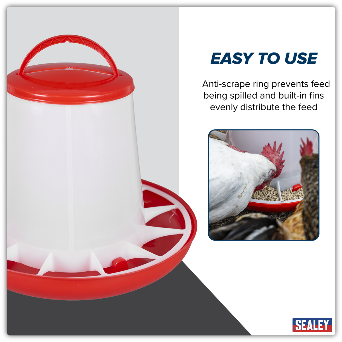 Poultry Feeder 6kg AFT04