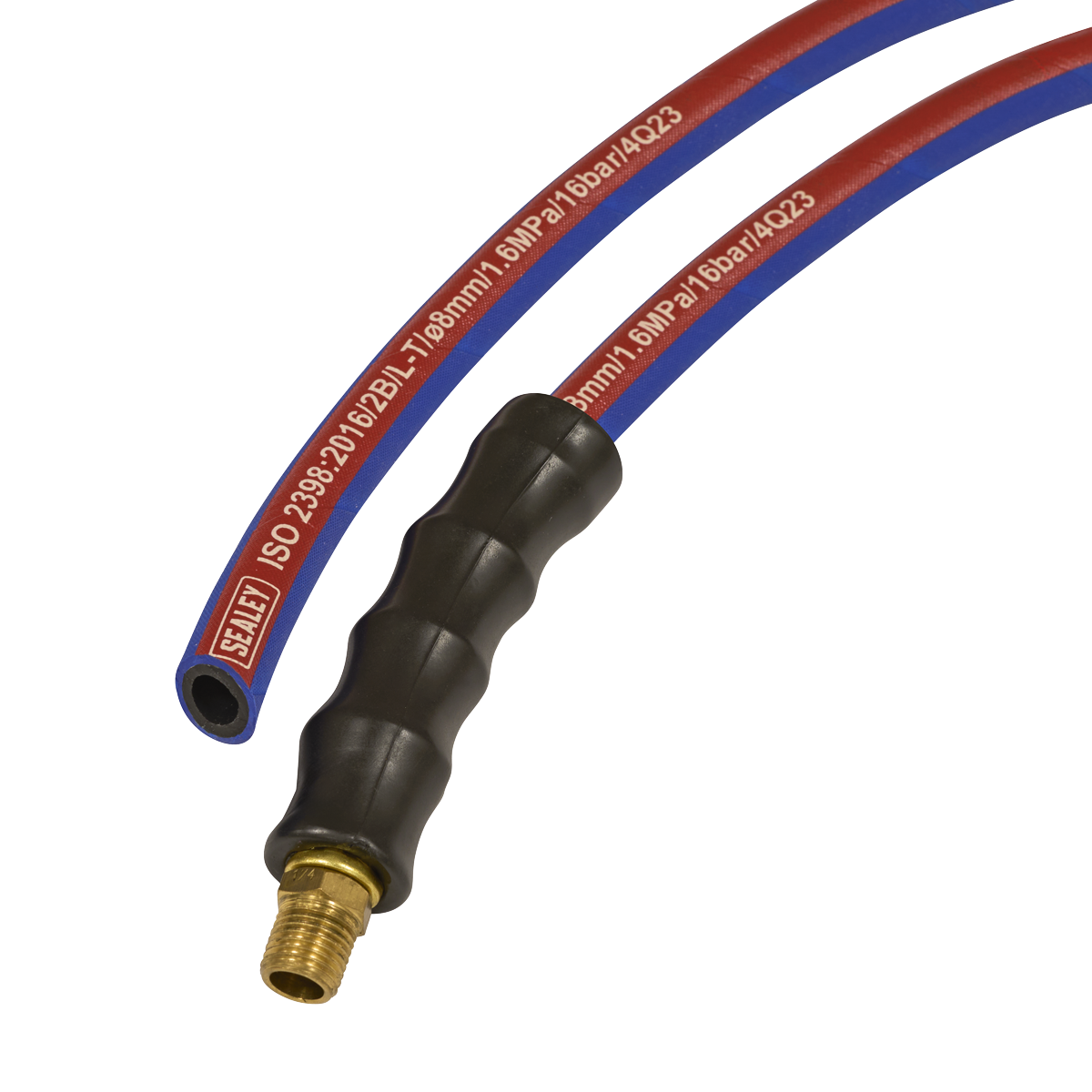 Extra-Heavy-Duty Air Hose with 1/4"BSP Unions 10m x 8mm AH10R