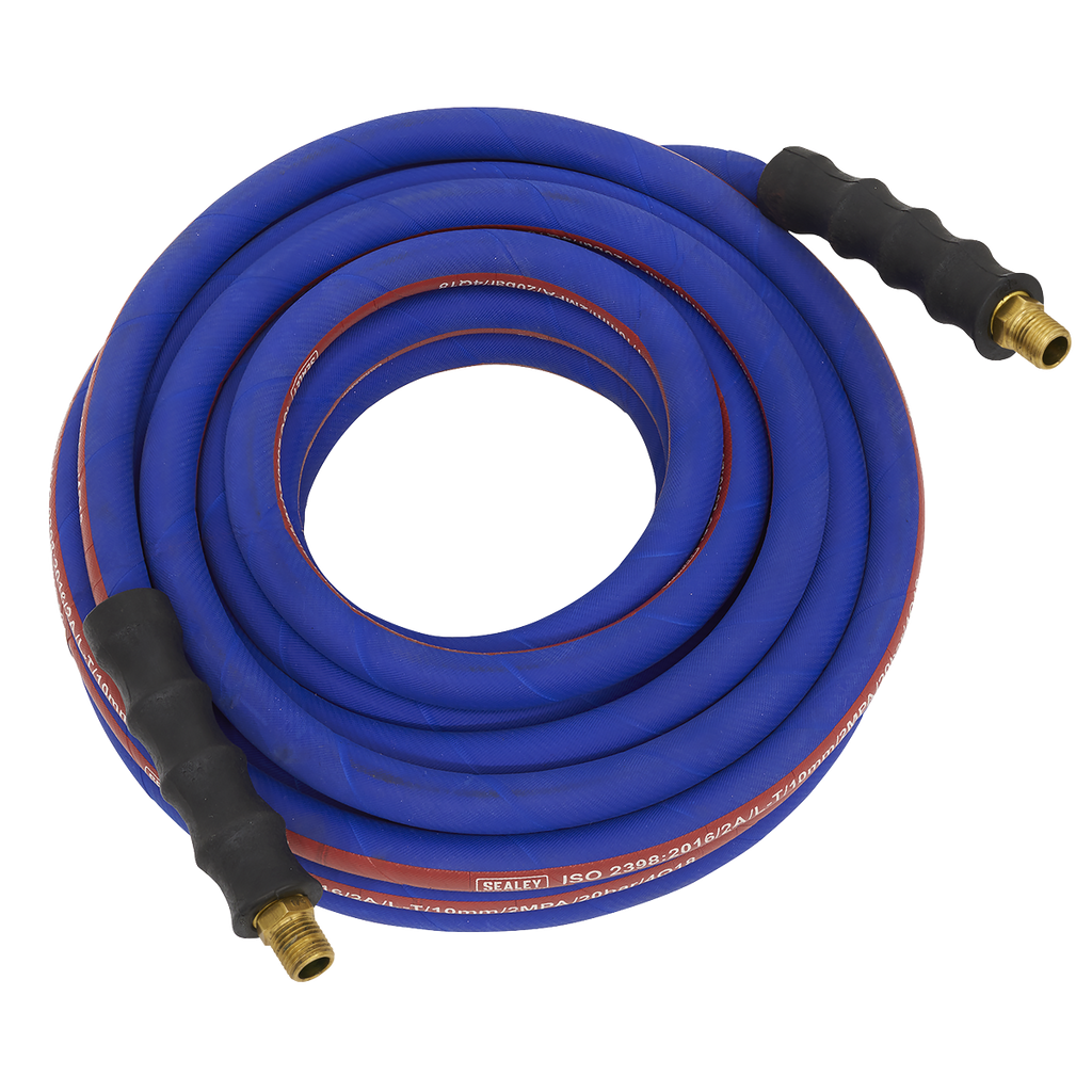 Extra-Heavy-Duty Air Hose with 1/2"BSP Unions 15m x 13mm AH15R/12